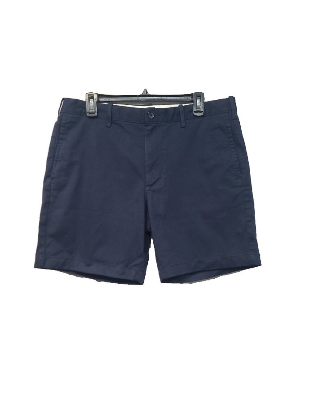 J. Crew Factory 7" Flex Chino Short Size 34 Navy NWT